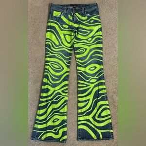 New York And Company Women’s Jeans Size 2 Blue Jean Green Design